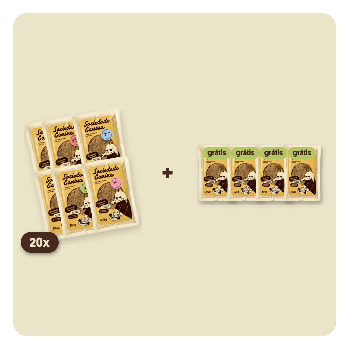 Kit 24 pacotes